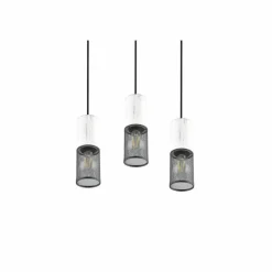 Luminaires Trio Suspension Trio TOSH Noir, 3 lumières* Suspensions