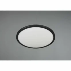 Luminaires Trio Suspension Trio Tray LED Noir, 1 lumière* Éclairage Led