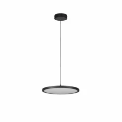 Luminaires Trio Suspension Trio Tray LED Noir, 1 lumière* Éclairage Led