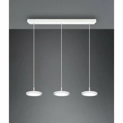 Luminaires Trio Suspension Trio Tray LED Blanc, 3 lumières* Suspensions