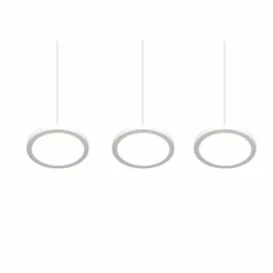 Luminaires Trio Suspension Trio Tray LED Blanc, 3 lumières* Suspensions