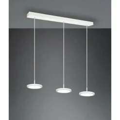 Luminaires Trio Suspension Trio Tray LED Blanc, 3 lumières* Suspensions