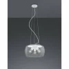 Luminaires Trio Suspension Trio Valente LED Blanc, 3 lumières