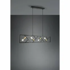 Luminaires Trio Suspension Trio-Leuchten Bela Noir, 4 lumières* Suspensions