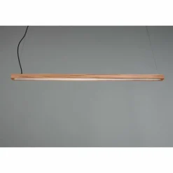 Lampes En Bois-Luminaires Trio Suspension Trio-Leuchten Bellari LED Brun, 1 lumière