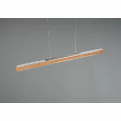Lampes En Bois-Luminaires Trio Suspension Trio-Leuchten Deacon LED Brun, 1 lumière