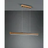 Lampes En Bois-Luminaires Trio Suspension Trio-Leuchten Deacon LED, 1 lumière