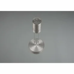 Luminaires Trio Suspension Trio-Leuchten Franklin LED Nickel mat, 1 lumière* Éclairage Led
