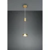 Luminaires Trio Suspension Trio-Leuchten Franklin LED Laiton, 1 lumière* Éclairage Led