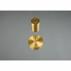 Luminaires Trio Suspension Trio-Leuchten Franklin LED Laiton, 1 lumière* Éclairage Led