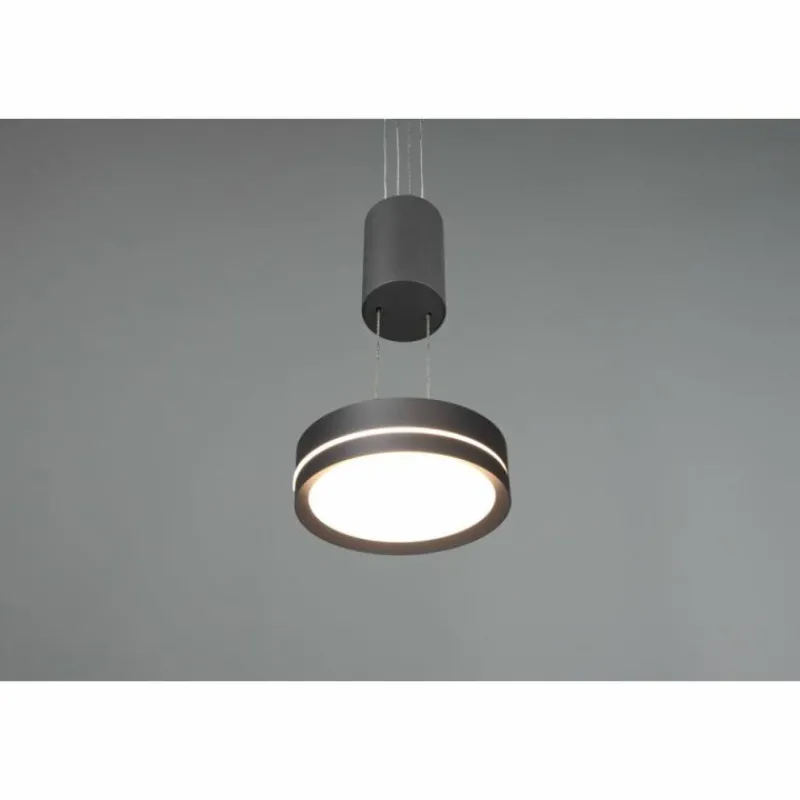 Luminaires Trio Suspension Trio-Leuchten Franklin LED Anthracite, 1 lumière* Éclairage Led