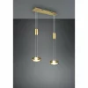 Luminaires Trio Suspension Trio-Leuchten Franklin LED Laiton, 2 lumières* Éclairage Led