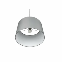 Lampes En Tissu-Luminaires Trio Suspension Trio-Leuchten Hotel Nickel mat, 1 lumière