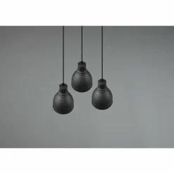 Luminaires Trio Suspension Trio-Leuchten Henley Noir, 3 lumières* Suspensions