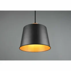 Lampes Vintages & Rétros-Luminaires Trio Suspension Trio-Leuchten Harris Noir, 4 lumières