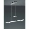 Luminaires Trio Suspension Trio-Leuchten Lacal LED Nickel mat, 7 lumières* Suspensions