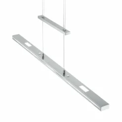 Luminaires Trio Suspension Trio-Leuchten Lacal LED Nickel mat, 7 lumières* Suspensions