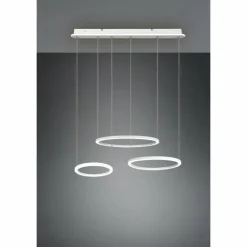 Luminaires Trio Suspension Trio-Leuchten Morrison LED Blanc, 1 lumière* Suspensions