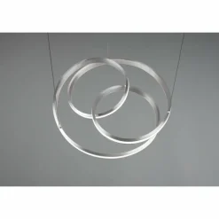 Luminaires Trio Suspension Trio-Leuchten Yara LED Nickel mat, 1 lumière* Éclairage Led