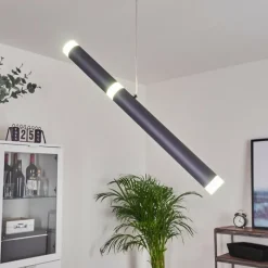 hofstein Suspension Térou LED Anthracite, 1 lumière