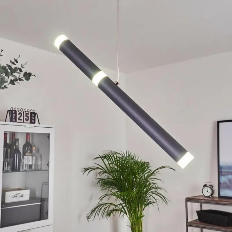hofstein Suspension Térou LED Anthracite, 1 lumière