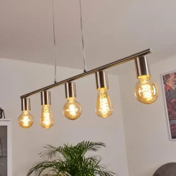 hofstein Suspension Tulla Nickel mat, 5 lumières