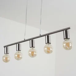 hofstein Suspension Tulla Nickel mat, 5 lumières