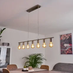 hofstein Suspension Tulla Nickel mat, 7 lumières
