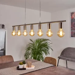 hofstein Suspension Tulla Nickel mat, 7 lumières