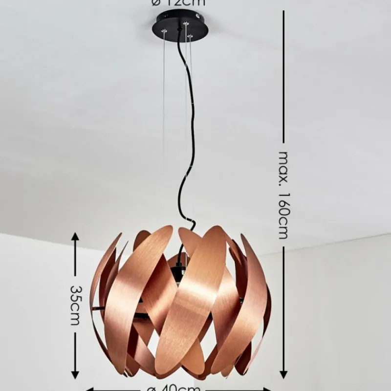 Lampes À Boules-hofstein Suspension Tulpio Noir, 1 lumière