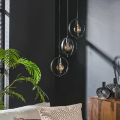 hofstein Suspension Turn Anthracite, 3 lumières* Suspensions