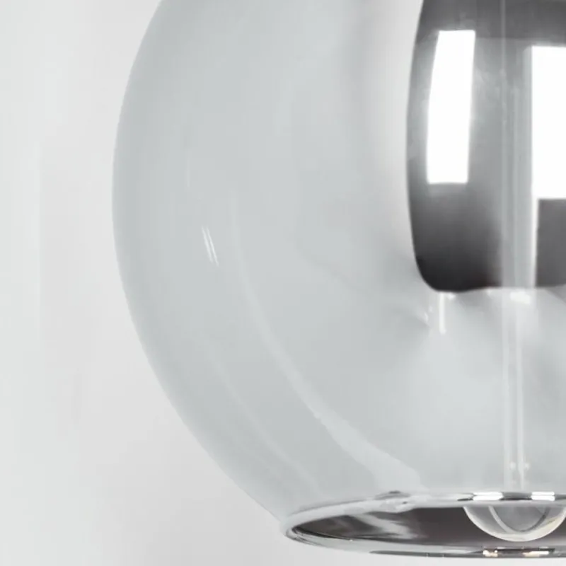 Suspension Verre Fumé-hofstein Suspension Tuvalu Noir, 1 lumière