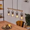 Lampes Vintages & Rétros-hofstein Suspension Uatuasa Brun, Noir, 4 lumières