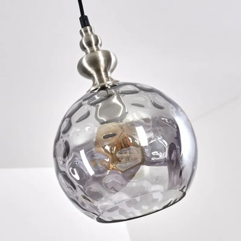 hofstein Suspension Uddebo Nickel mat, 1 lumière