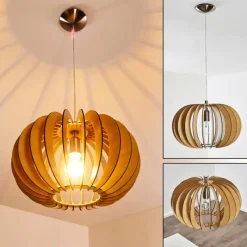 Lampes À Boules-hofstein Suspension Valkom Nickel mat, 1 lumière