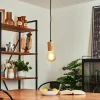 Luminaires Scandinaves-hofstein Suspension Vasanello Noir, 1 lumière