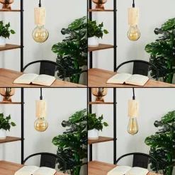 Luminaires Scandinaves-hofstein Suspension Vasanello Noir, 1 lumière