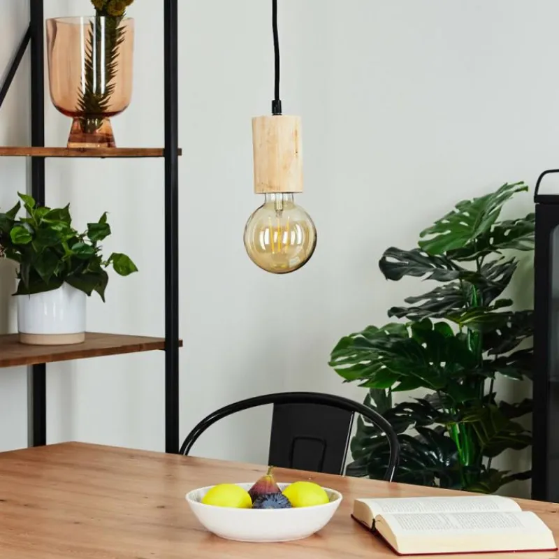 Luminaires Scandinaves-hofstein Suspension Vasanello Noir, 1 lumière