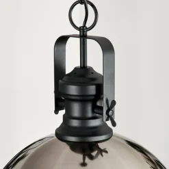 hofstein Suspension Vassen Noir, 1 lumière