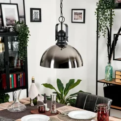 hofstein Suspension Vassen Noir, 1 lumière