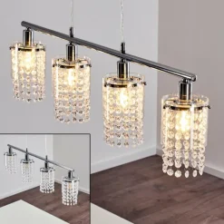 hofstein Suspension Vastervik Chrome, 4 lumières