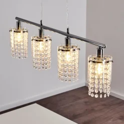 hofstein Suspension Vastervik Chrome, 4 lumières