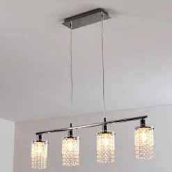 hofstein Suspension Vastervik Chrome, 4 lumières