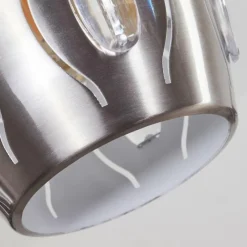 hofstein Suspension Ventimiglia Nickel mat, 4 lumières