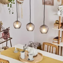 Luminaires Scandinaves-hofstein Suspension Vera Laiton, 3 lumières