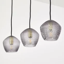 Luminaires Scandinaves-hofstein Suspension Vera Laiton, 3 lumières