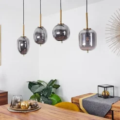 hofstein Suspension Verbania Laiton, 4 lumières