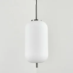 hofstein Suspension Verbania Nickel mat, 1 lumière