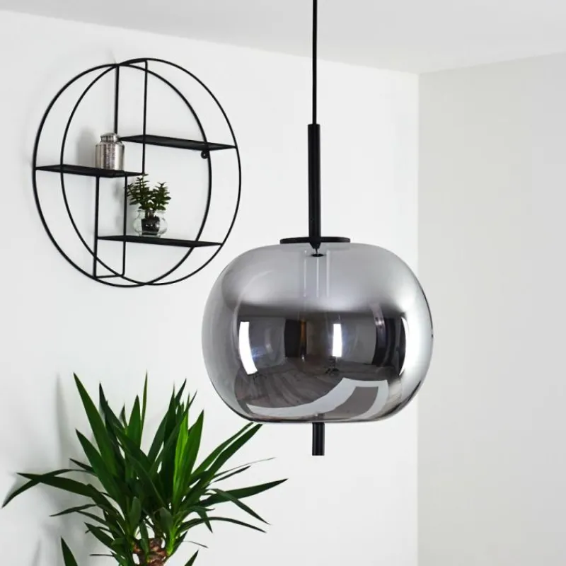 hofstein Suspension Verbania Noir, 1 lumière