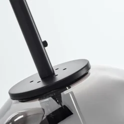 hofstein Suspension Verbania Noir, 8 lumières